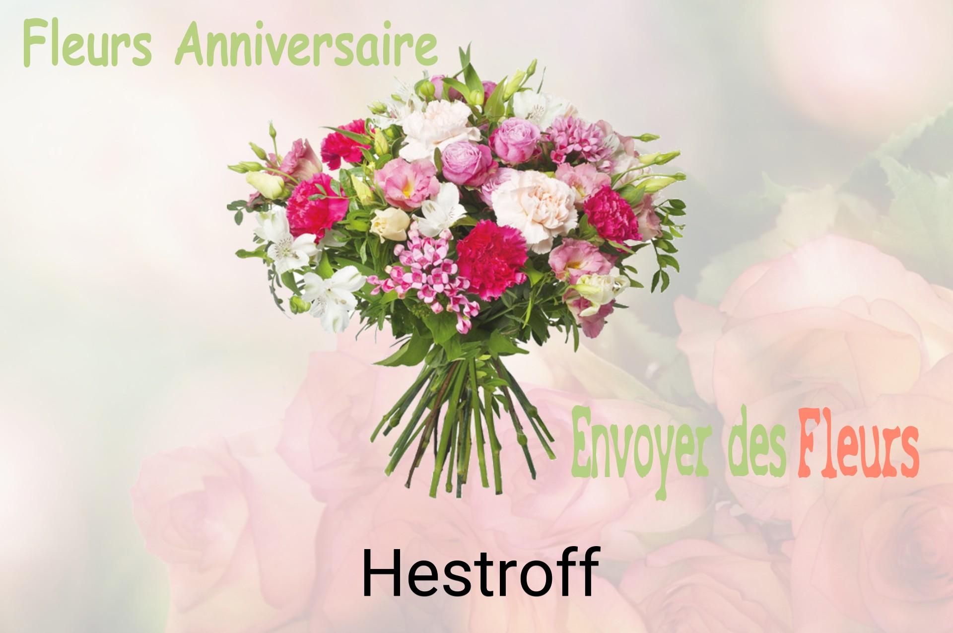 Bouquet de fleurs d’anniversaire livré à Hestroff